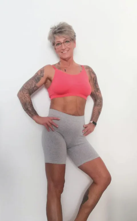 Nachher: Klientin nach 12 Monate Coaching
